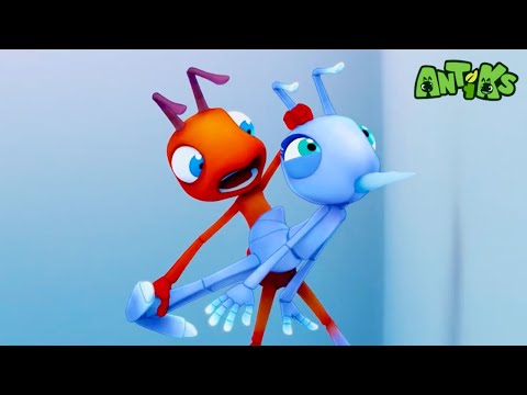 Oddbods Present: Antiks | FROZEN | Funny Cartoons For Kids