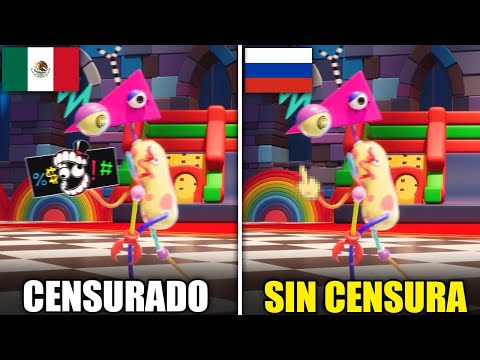 10 Diferencias Entre Versiones e Idiomas en The Amazing Digital Circus