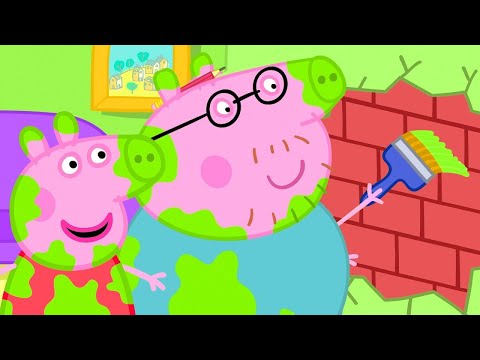 Peppa Pig Helps Daddy Pig Tidy The House 🐷 🧹 Peppa Pig Official Channel 4K Family Kids Cartoons