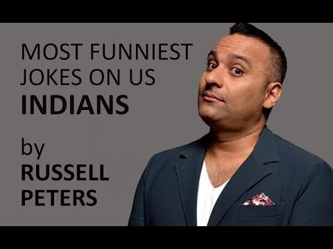 Russell Peters's Funniest jokes on Indians.ll Funny desi jokes.