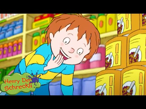 Lebensmittel einkaufen | Henry Der Schreckliche | Cartoons f&uuml;r Kinder