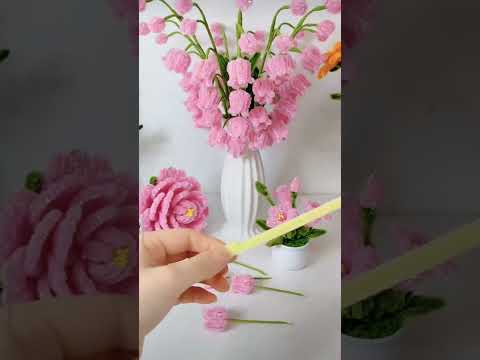 Simple handmade flower making tutorial DIY handmade flower tutorial video Full