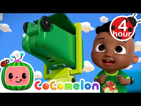 Recycling Truck Song - Wheels on the Bus | CoComelon - Cody's Playtime | Kids Songs &amp; Nursery Rhymes