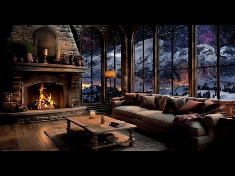 🔥 Fireside Dreamscape | Drift into Sleep with the Gentle Sound of a Cozy Fireplace