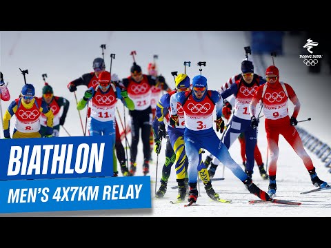 Biathlon - Men's 4x7.5km Relay | Full Replay | 