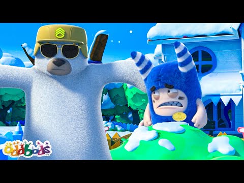 スノー・ジョーク 👾  Oddbods 日本語  👾 オッドボッズ | 子供向けアニメ