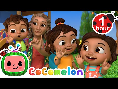 Finger Family Song + More CoComelon Nursery Rhymes | Nina's Familia | Learning Kids Songs