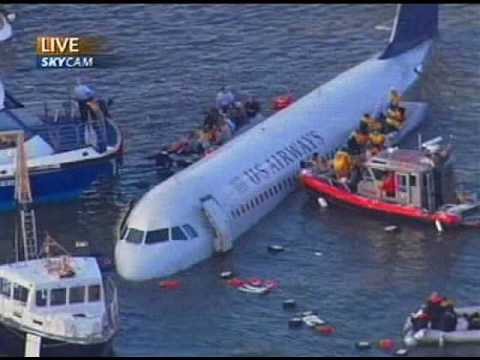 Audio del avi&oacute;n que aterriz&oacute; sobre el Rio Hudson, NY [Subtitulado espa&ntilde;ol]