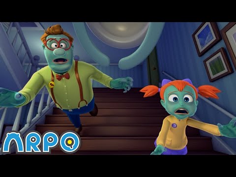 ZOMBIE Run for Your Life! | ARPO The Robot | Full Episode | Baby Compilation | Funny Kids Cartoons