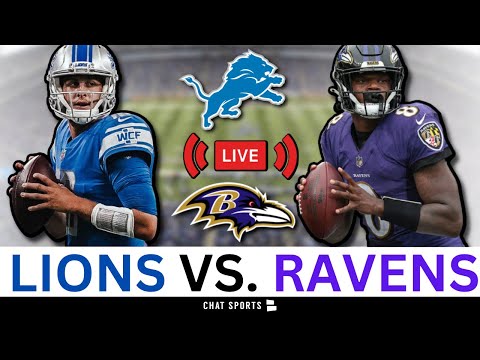 Lions vs. Ravens Live Streaming Scoreboard, Play-By-Play, Game Audio &amp; Highlights | NFL Week 7