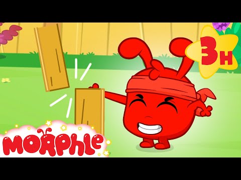 Ninja Morphle Can Break Wood in Half! Wow! ?| Morphle's Family | Kids Cartoons