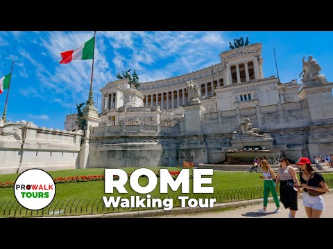 Rome, Italy Walking Tour - 4K60fps with Captions - Prowalk Tours