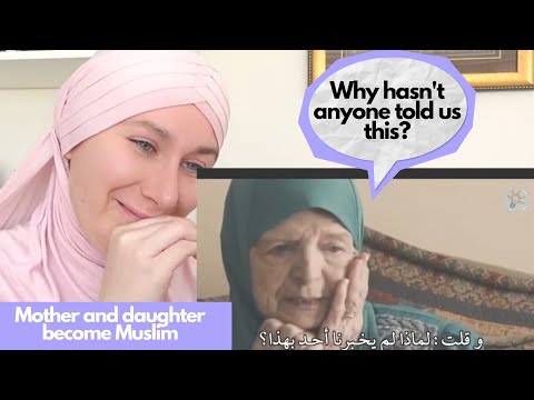 Why hasn't anyone told us about this!? Emotional mother and daughter become Muslim.