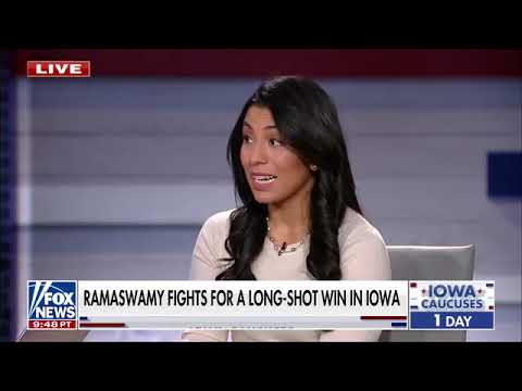 FULL Fox News interview with Apoorva Ramaswamy, wife of Vivek Ramaswamy 1/14/2024