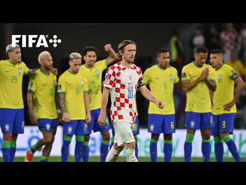 Brazil v Croatia: Full Penalty Shoot-out | 2022 