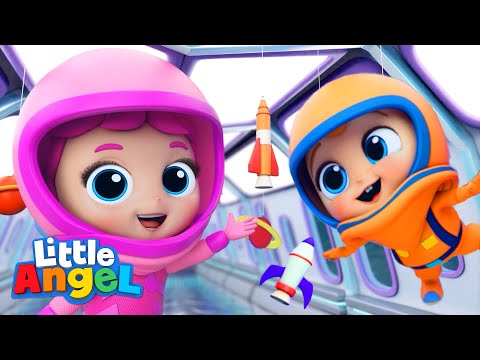 Baby John Goes to Space | Tall vs Short Rocket Ship Song | Kids Cartoons and Nursery Rhymes