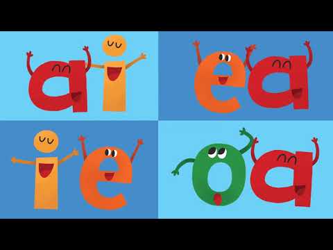 The Double Letter Vowel Song | Best Phonics