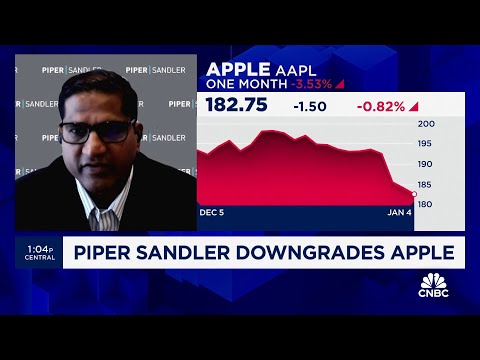 Piper Sandler downgrades Apple, here's why