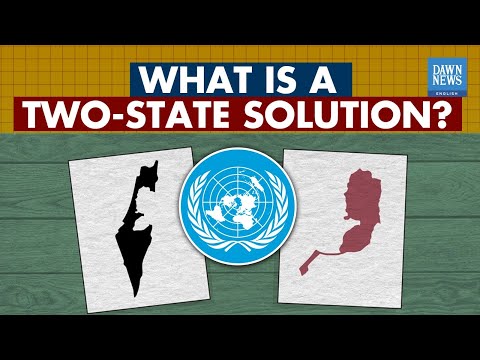 What Is A Two-State Solution? | TLDR | Dawn News English