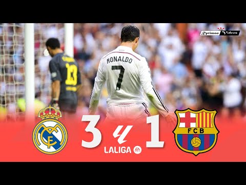 Real Madrid 3 x 1 Barcelona ● La Liga 14/15 Extended Goals &amp; Highlights HD