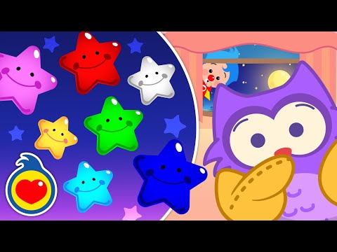 Twinkle Twinkle Little Stars ⭐ + More Bedtime Nursery Rhymes &amp; Kids Songs ♫ Plim Plim