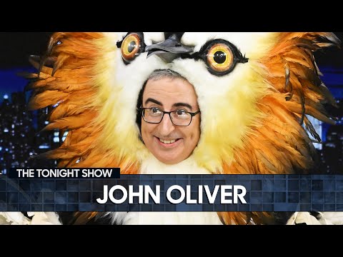 John Oliver Campaigns for a New Zealand Bird of the Century Contest Dressed as a Pūteketeke Bird