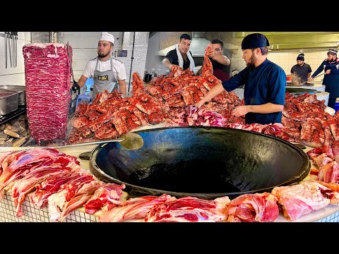 Video collection of popular street food in Tashkent