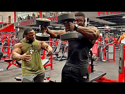 Cluster sets Shoulder Workout ft Carlos Thomas