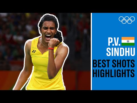 PV Sindhu's 🇮🇳best shots at the Olympics!