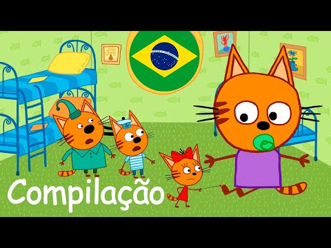 Kid-E-Cats em Portugues | Cole&ccedil;&atilde;o dos epis&oacute;dios mais legais de 2020 | Desenhos para crian&ccedil;as TOP 10