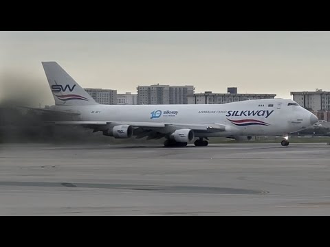 747 Engine Explodes During Takeoff