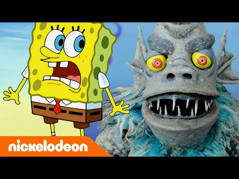 SpongeBob SquarePants | SpongeBob dan Monster Salju | Nickelodeon Bahasa