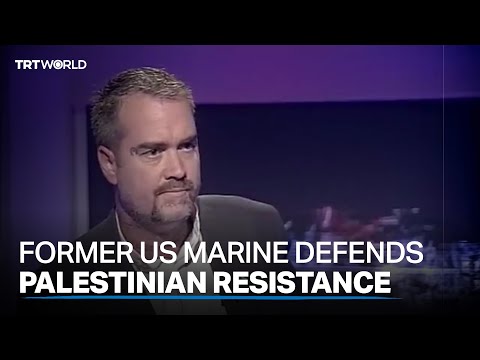 Former US marine&rsquo;s pro-Palestine interview resurfaces online