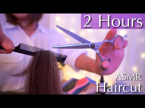 [ASMR] Sleep Recovery #5 | 2 Hours Haircut &amp; Hair Treatment | No Talking