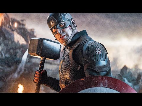 Capit&aacute;n Am&eacute;rica Levanta el Martillo de Thor - Escena &Eacute;pica - Avengers: Endgame (2019) CLIP 4K HD