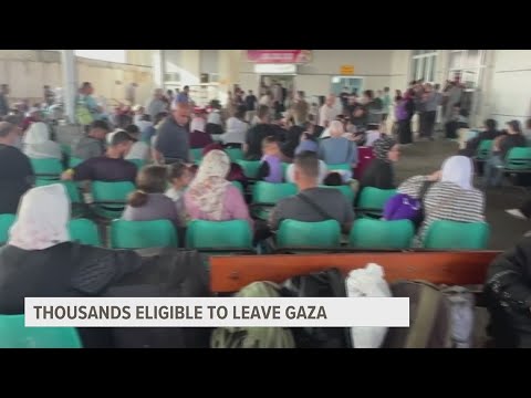 More than 7,000 foreign nationals eligible to leave Gaza, cross into Egypt