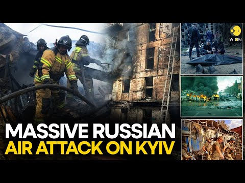 Russia-Ukraine War: Massive Russian air attack on Kyiv hits high-rise buildings I WION Originals