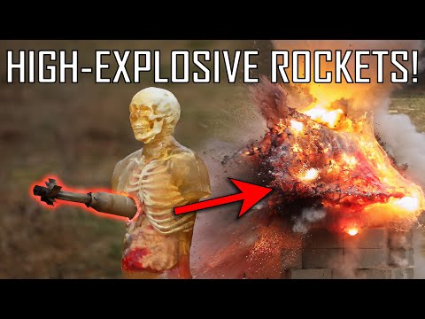 RPG-7 vs Human Torso! - Ballistic High-Speed