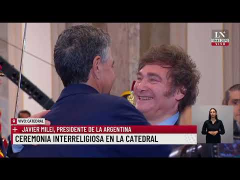 La ceremonia completa interreligiosa que particip&oacute; Javier Milei