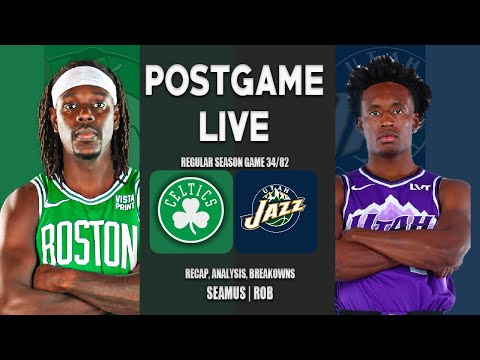 LIVE | Celtics vs Jazz | Post Game Show | Game 34