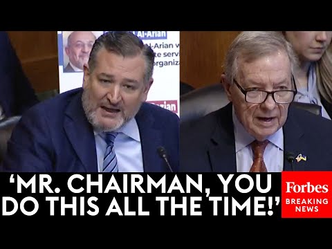 DRAMATIC: Ted Cruz Blows Up When Dick Durbin Interrupts His Line Of Questioning Of Judicial Nominee