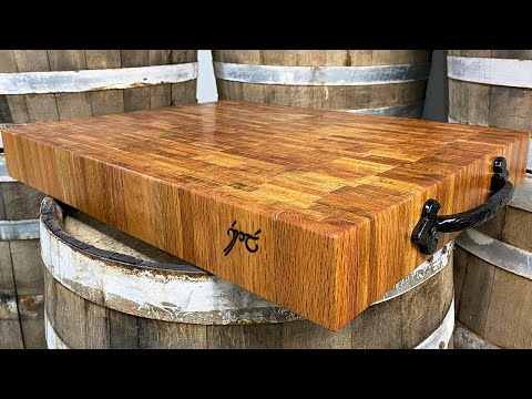 Turning a Barrel into a Butcher Block