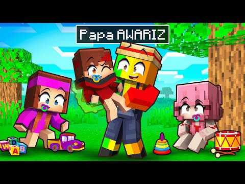 AWARIZ devient PAPA Sur Minecraft