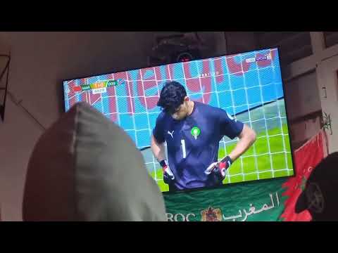 ردة فعل جماهير أسود الأطلس 🇲🇦 لحظة إهدار ركلة جزاء منتخب الكونغو - كأس أمم إفريقيا