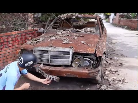 Fully restoration Mercedes Benz supercar after 40 years of rusty operation |    Restore and rebiuld