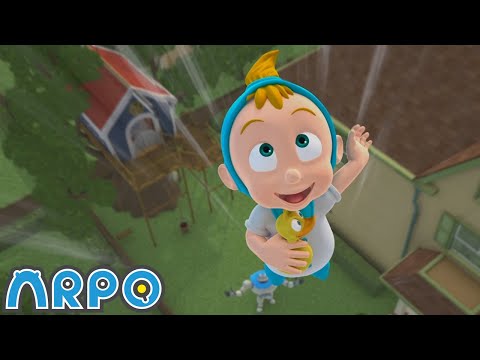 The Big Leap | ARPO The Robot Classics | Full Episode | Baby Compilation | Funny Kids Cartoons