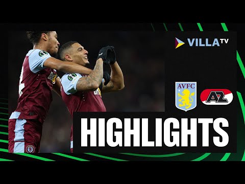 MATCH HIGHLIGHTS | Aston Villa 2-1 AZ Alkmaar