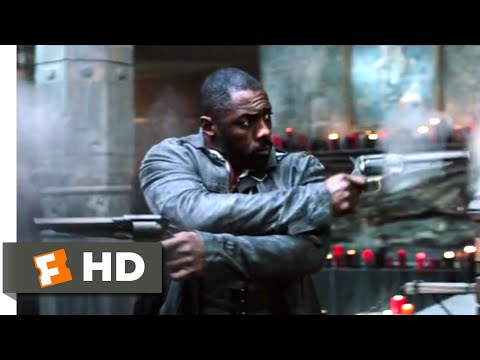 The Dark Tower (2017) - The Dixie Pig Shootout Scene (9/10) | Movieclips