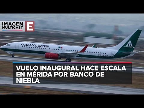 Mexicana de Aviaci&oacute;n retoma el vuelo con viaje a Tulum