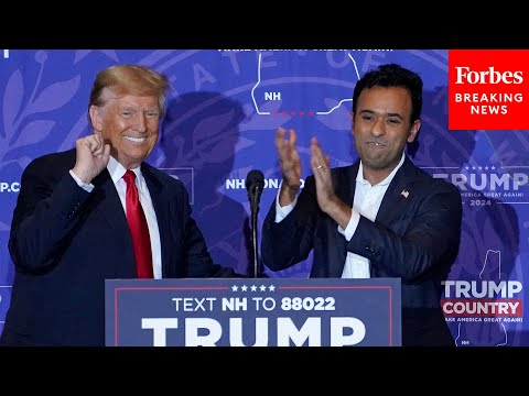 FULL: Trump Holds Campaign Rally In New Hampshire With Vivek Ramaswamy After Iowa Caucus Victory